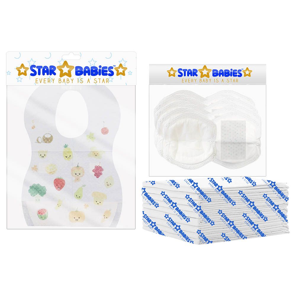 Star Babies - Changing Mat w/ Breast Pad, Scented Bag & Dispenser