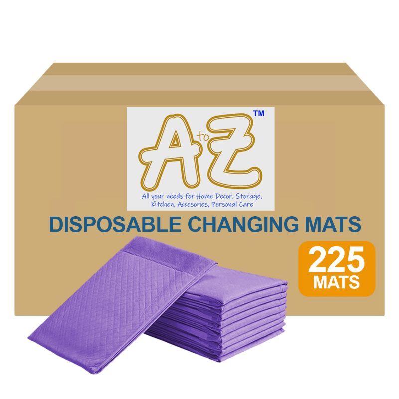 A to Z - Disposable Changing mats (45x60cm) Large, Pack Of 225 - Lavender