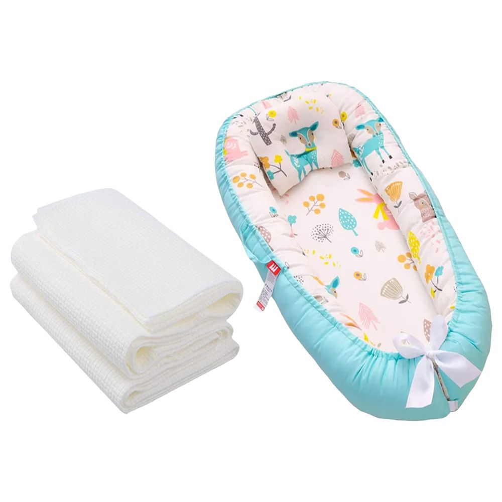 Star Babies - Baby Sleeping Pod & Disposable Towel 3pcs