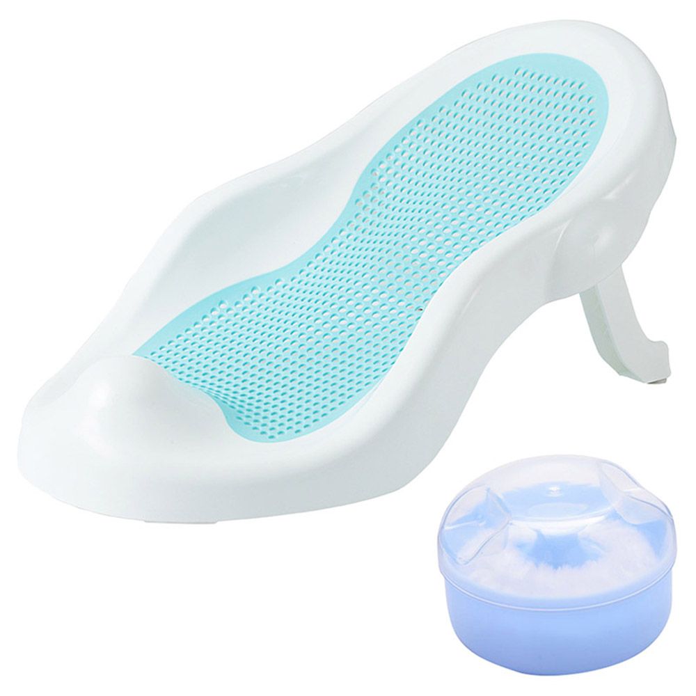 Star Babies - Recline & Rinse Bather w/ Powder Puff - Blue