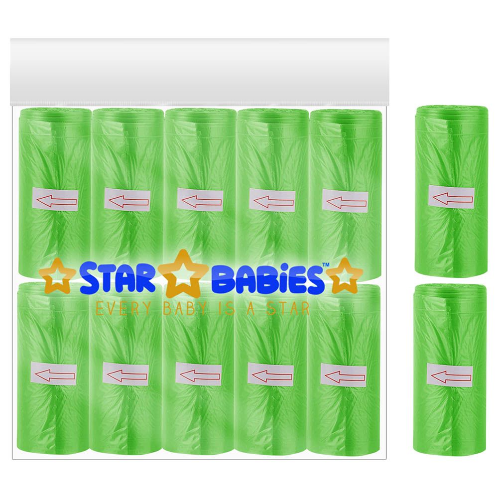 Star Babies - Scented Bag - Pack Of 12 - 180 Bags - Green