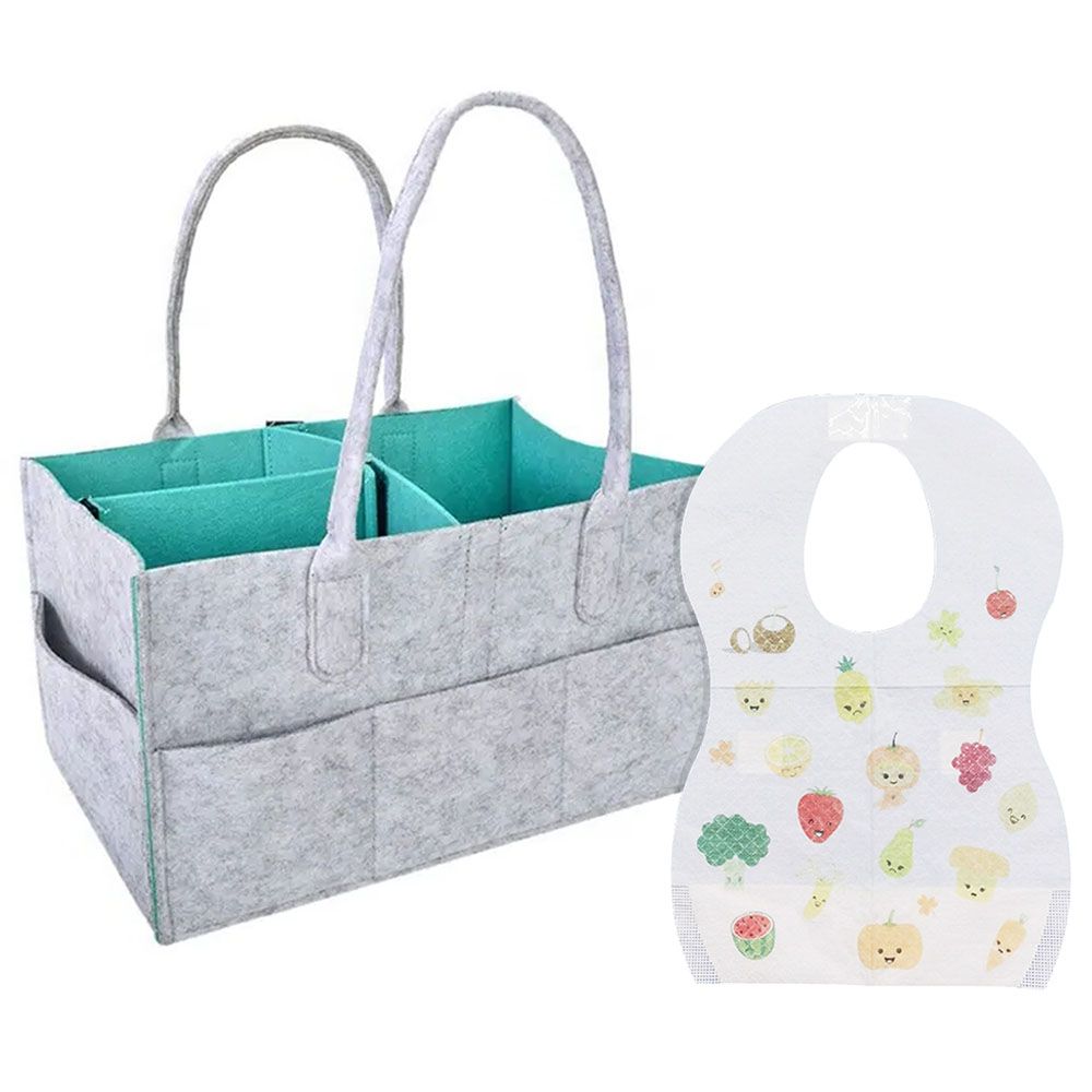 Star Babies - Caddy Diaper Bag w/ Disposable Bibs