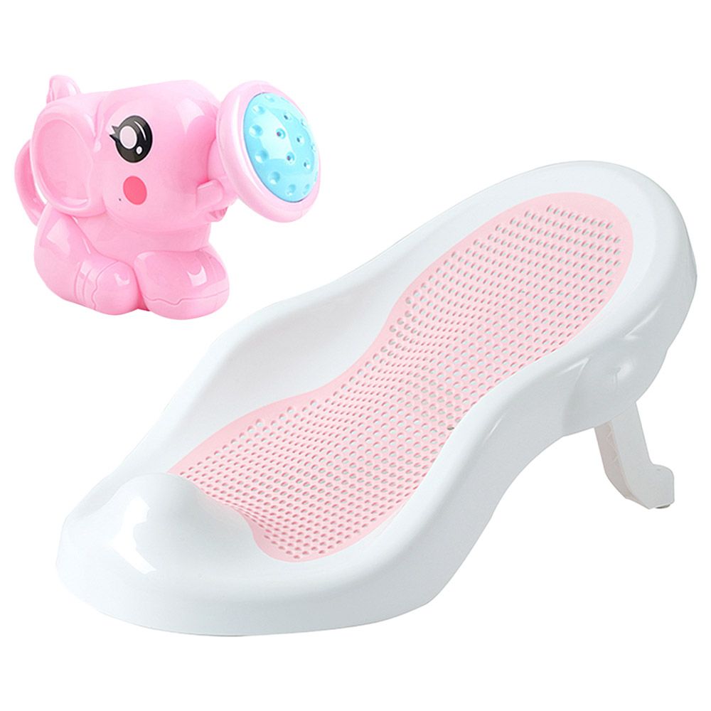 Star Babies - Recline & Rinse Bather w/ Kettle Toy - Pink