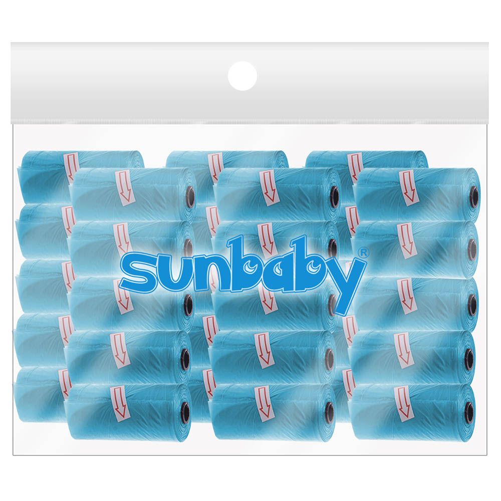 SunBaby - Scented Bag Pack of 30/450 Bags - Blue