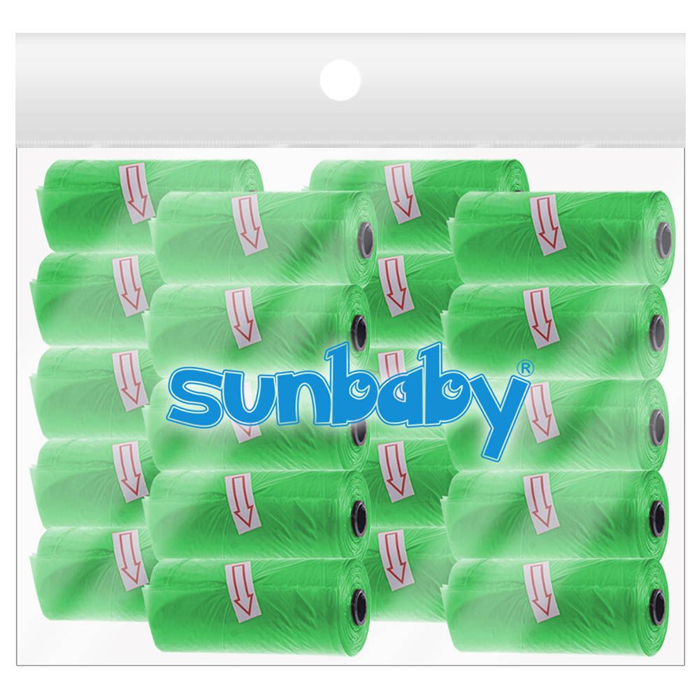 SunBaby - Scented Bag Pack of 20/300 Bags - Green