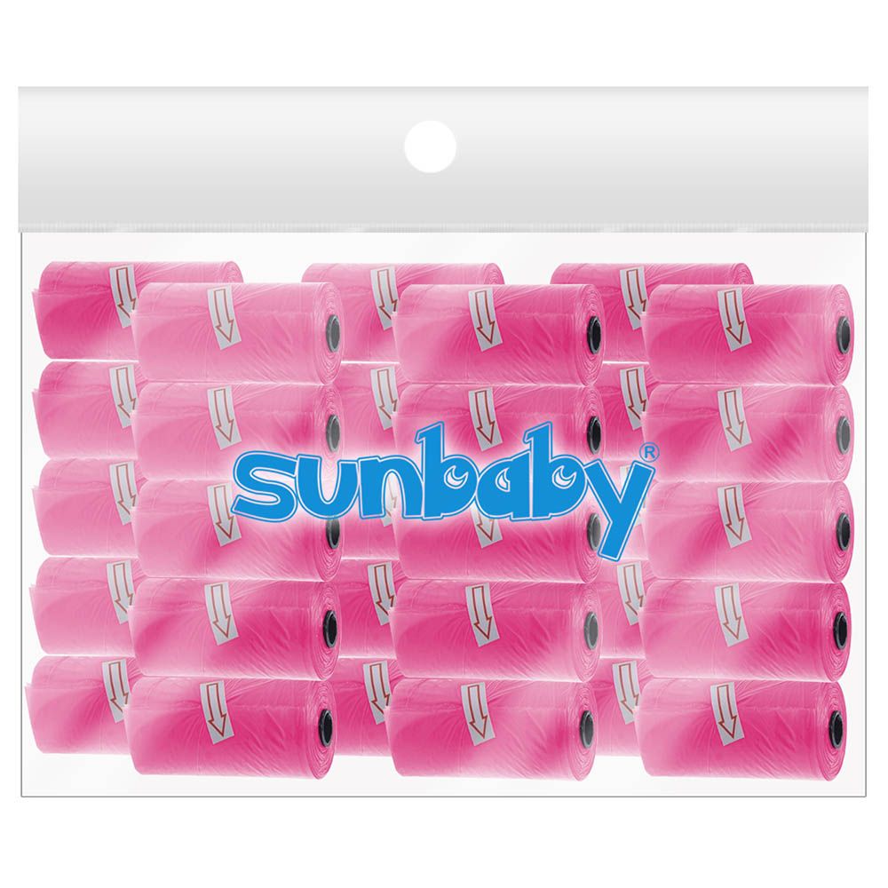 SunBaby - Scented Bag Pack of 30/450 Bags - Pink