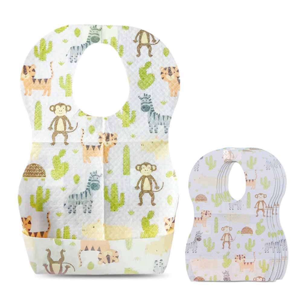 Star Babies - Disposable Bibs Pack of 15 - Animals