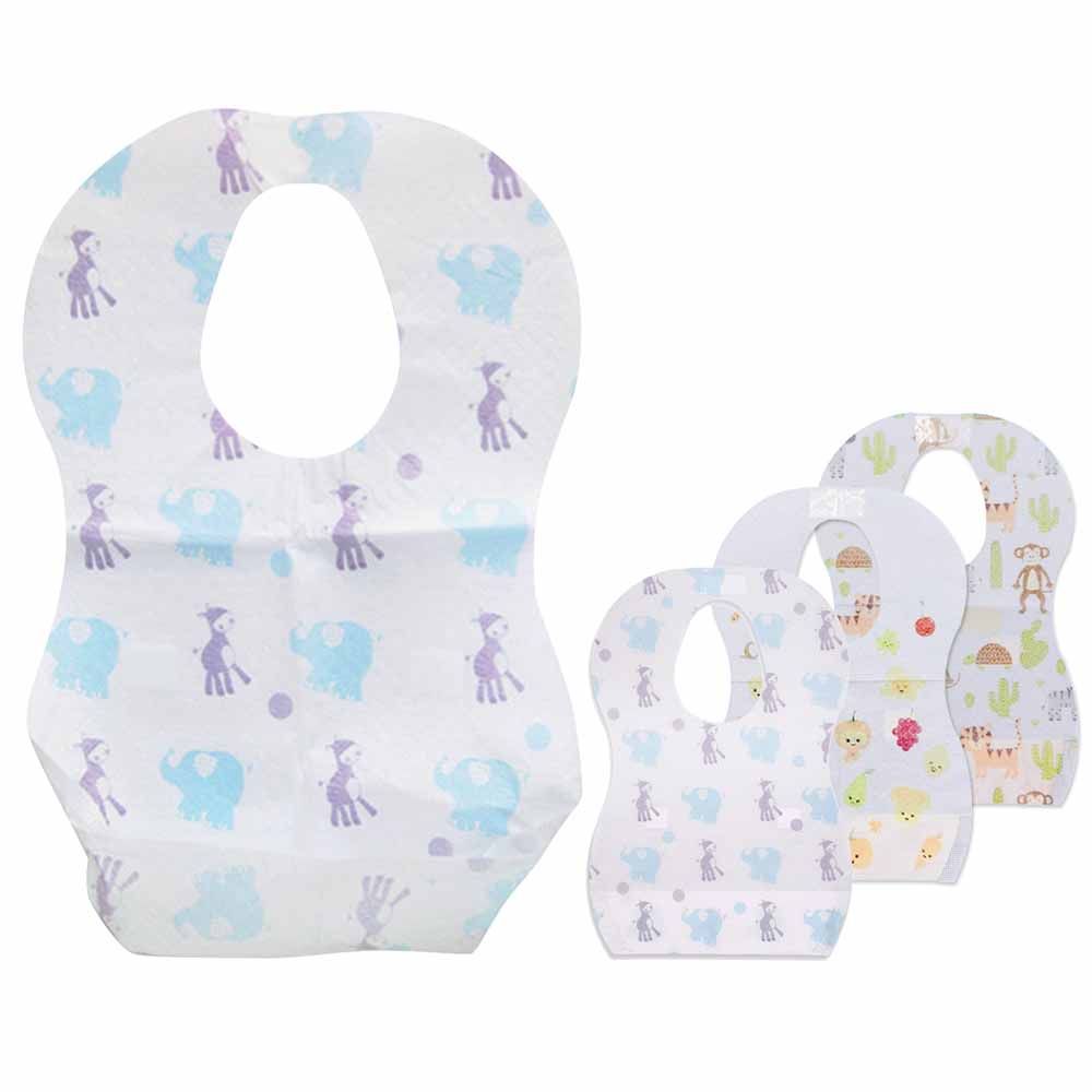 Star Babies - Disposable Bibs Pack of 50 - Mixed Design