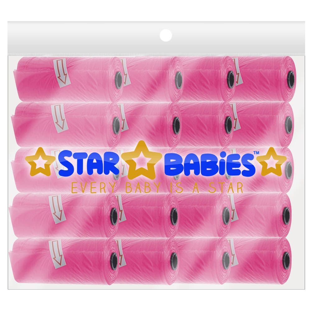 Star Babies - Scented Bag Pack of 20/300 Bags - Pink