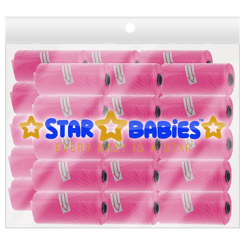 Star Babies - Scented Bag Pack of 30/450 Bags - Pink