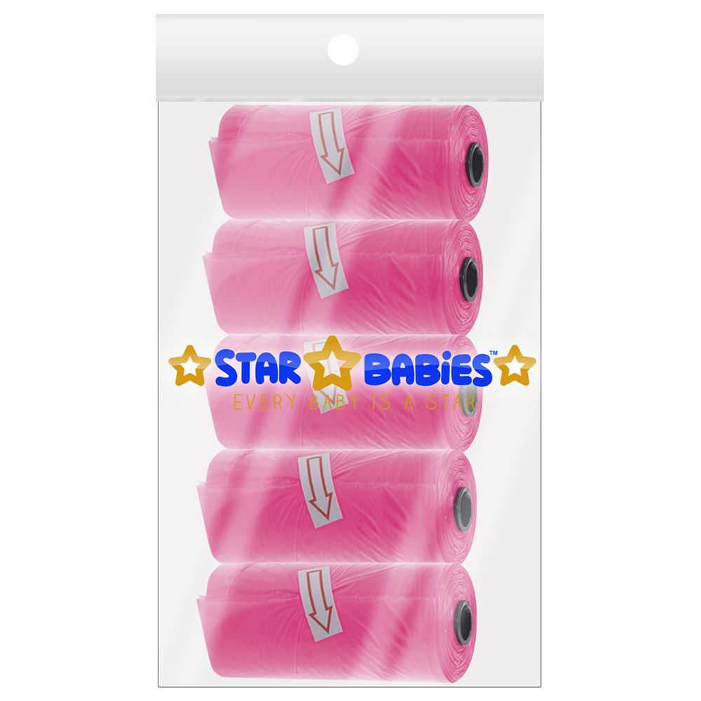 Star Babies - Scented Bag Pack of 5/75 Bags - Pink