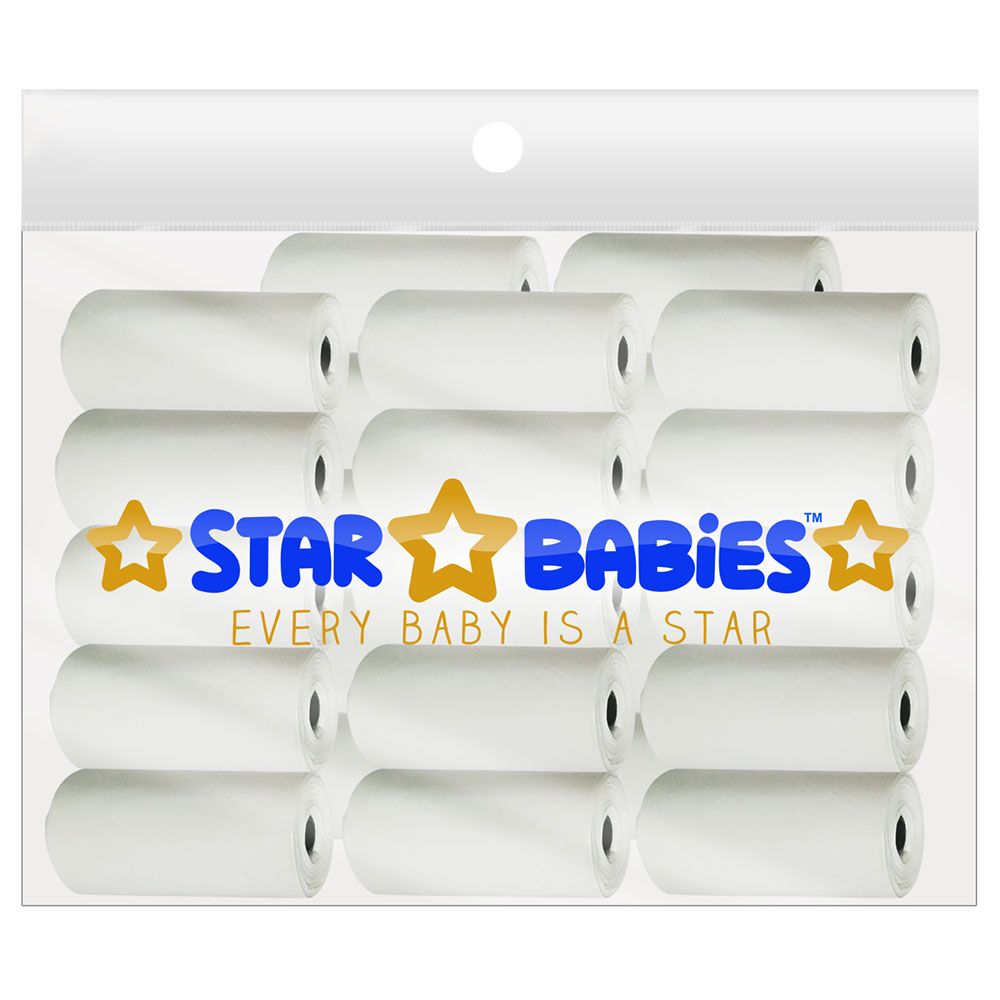 Star Babies - Scented Bag - Pack of 25/375 Bags - White