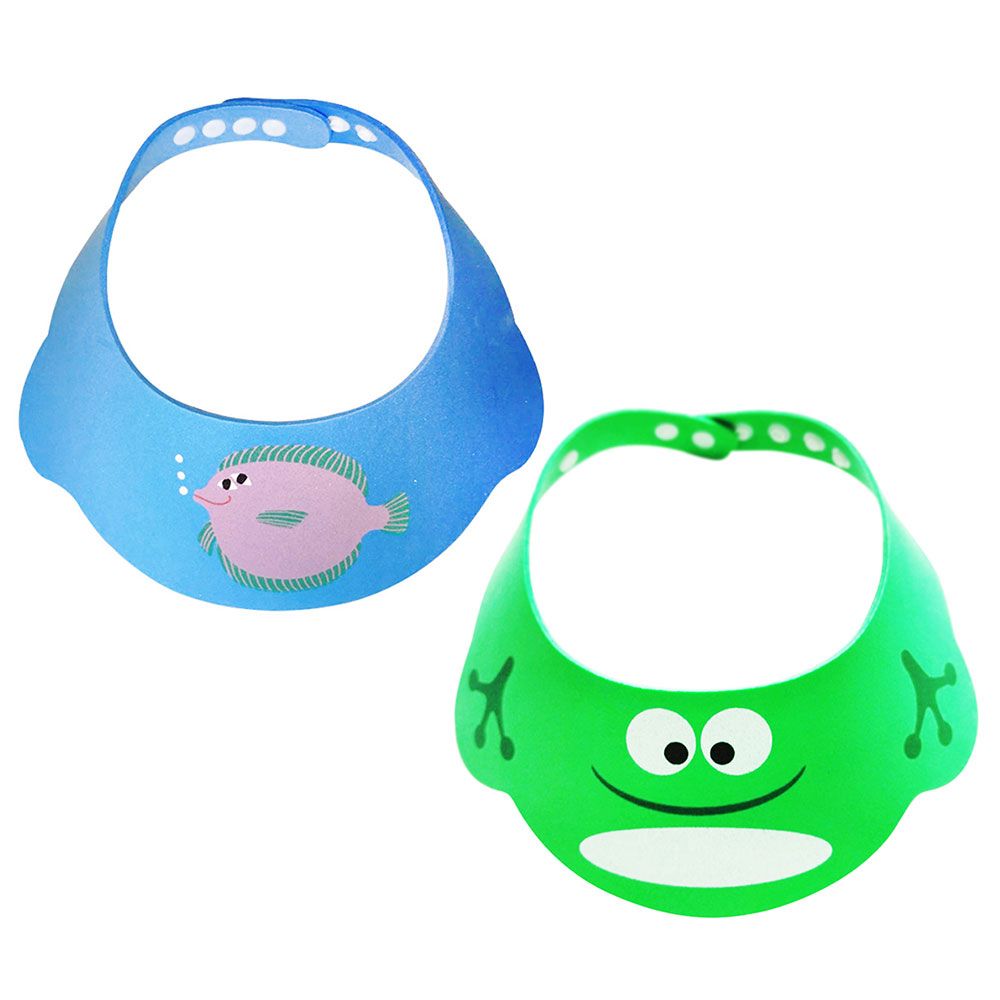 Star Babies - Shower Cap - Pack of 2 (Green/Blue)