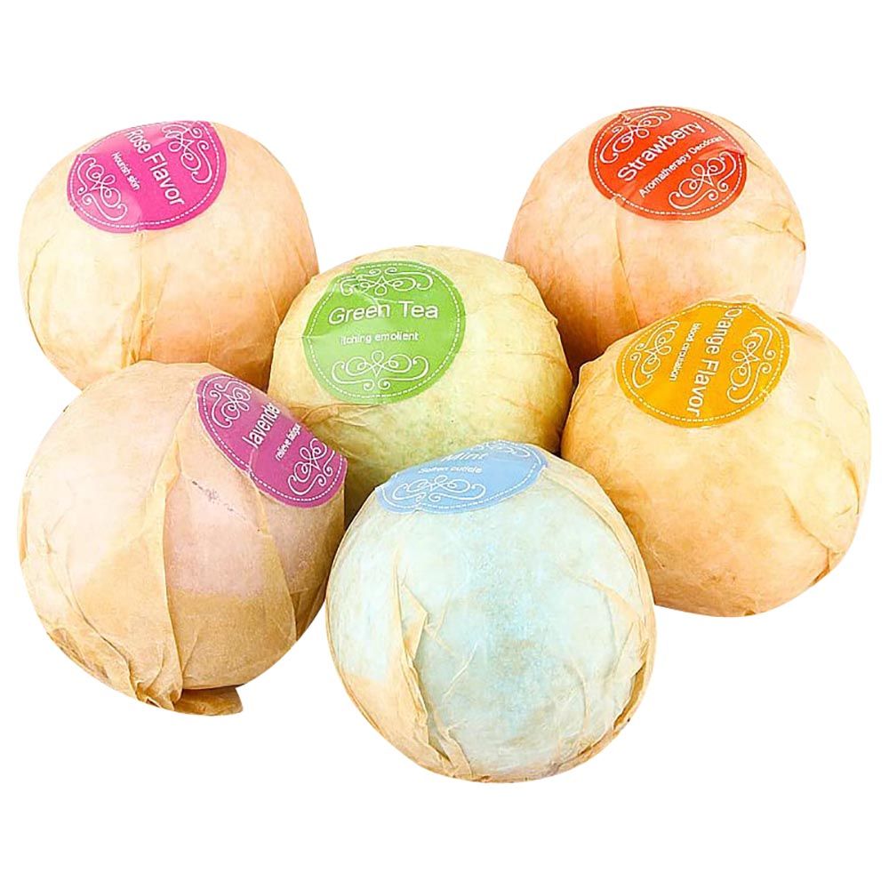 Bath Bomb - Vegan Shea & Cocoa Butter Spa Gift Set