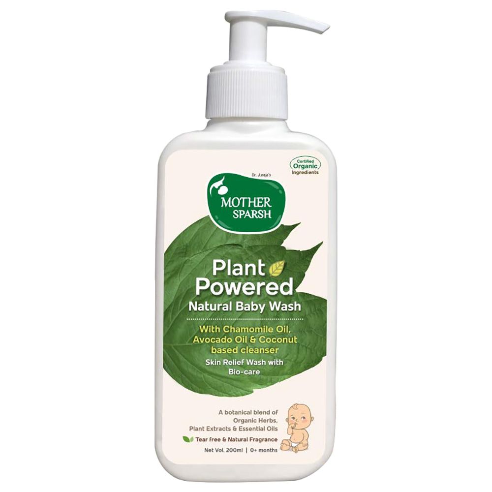 Mother Sparsh - Plant Power Natural Baby Wash 200ml