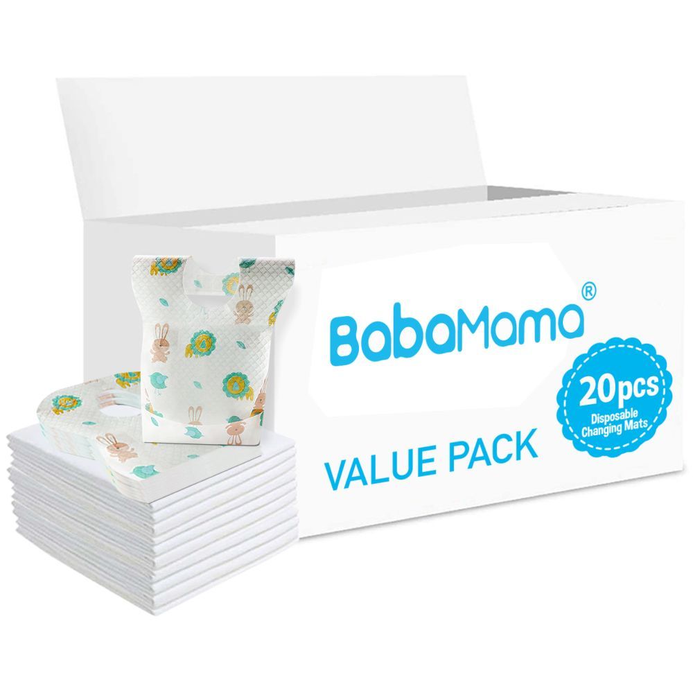 Babamama - Changing Mats + Bibs 40pc - Set