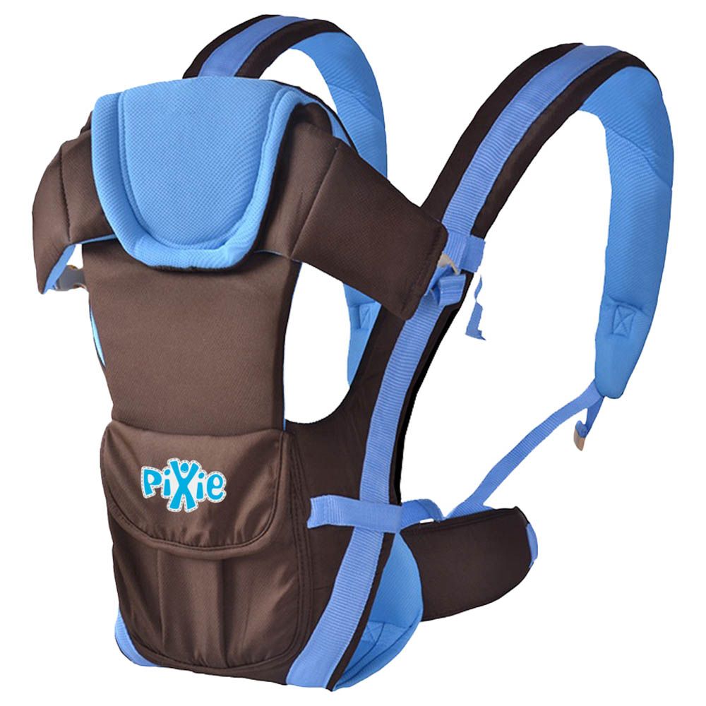 Pixie Baby Carrier - Blue/Black