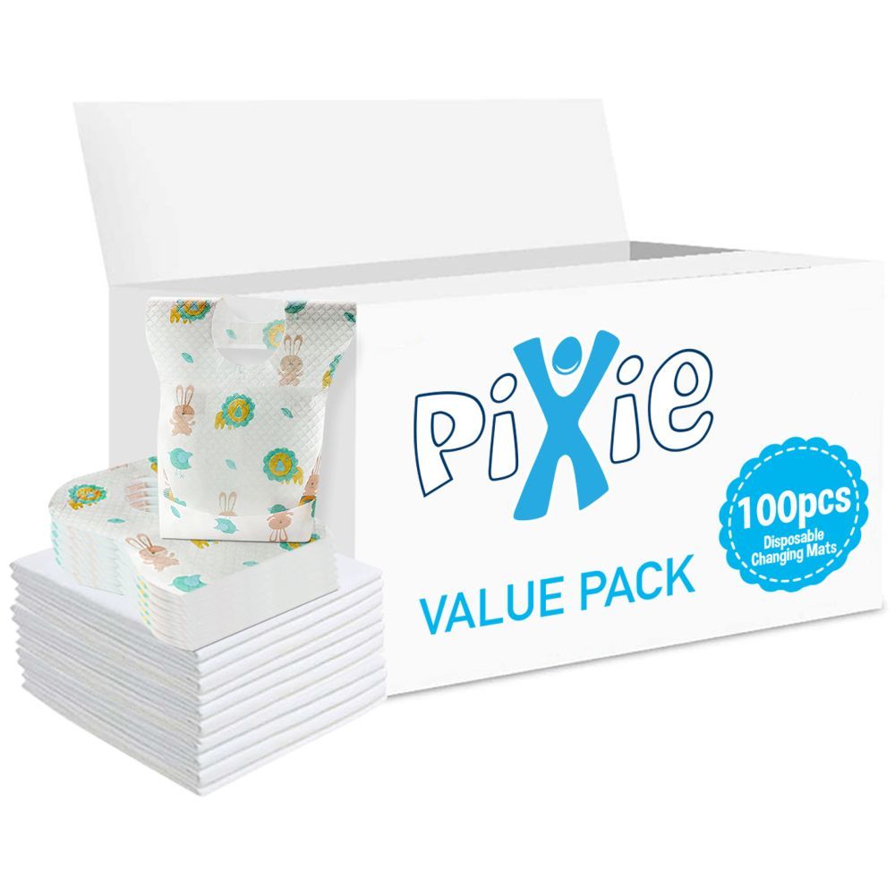 Pixie - Changing Mats + Bibs 200pc - Set