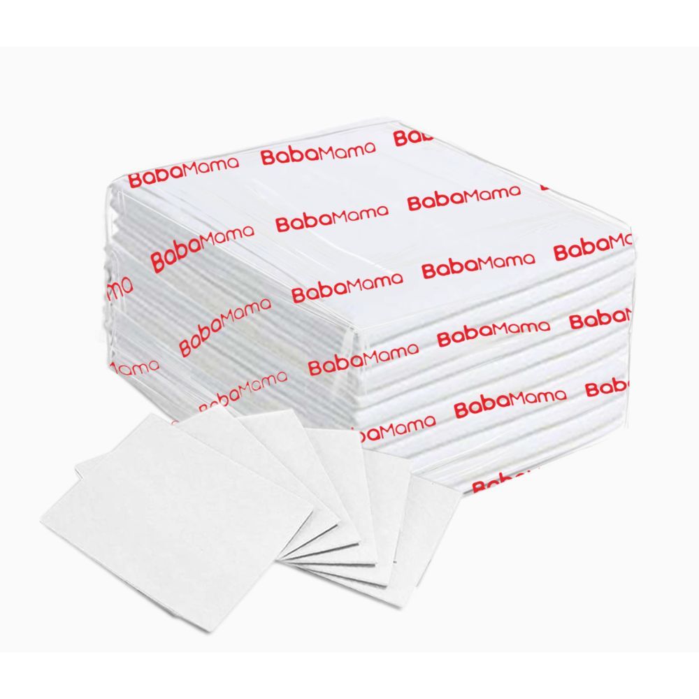 BabaMama Disposable Changing Mats, 10 Counts-White