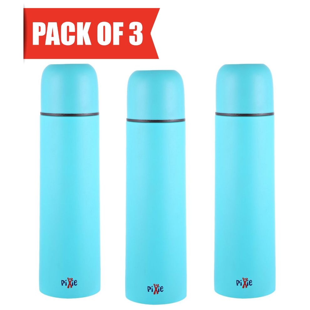 Pixie - Thermo 750ml - Blue (Pack Of 3)