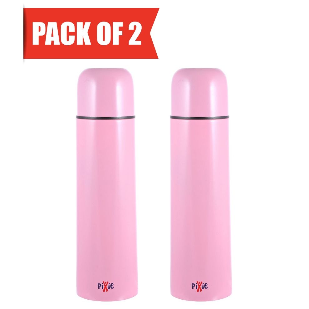 Pixie - Thermo 750ml - Pink (Pack Of 2)