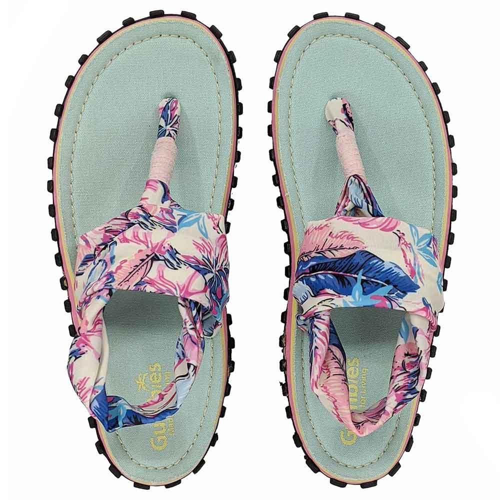 Gumbies - Slingback Sandal - Mint/Pink