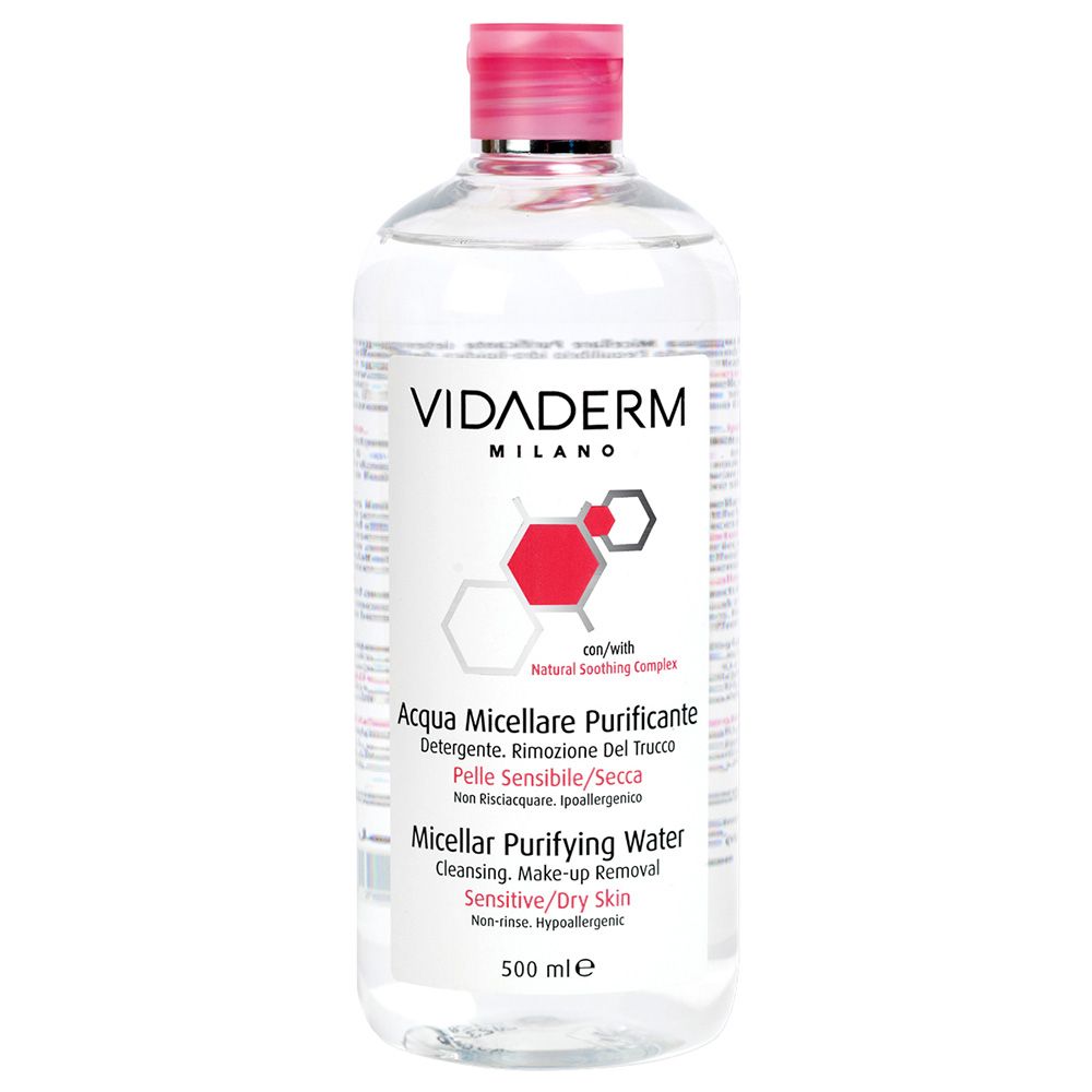 Vidaderm - Micellar Purifying Water Sensitive/Dry Skin 500ml