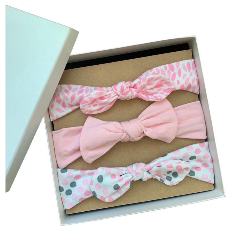 The Girl Cap - Headband Gift 3pc-Set - Pink