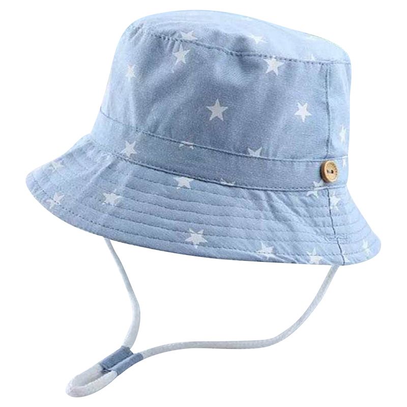 The Girl Cap - Kids Hat - Blue Stars