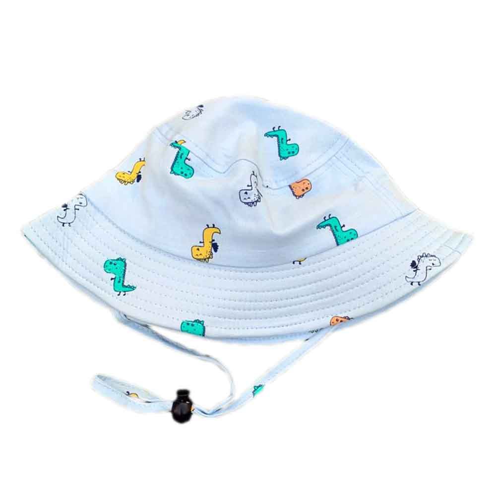 The Girl Cap - Kids Hat - Blue Dino