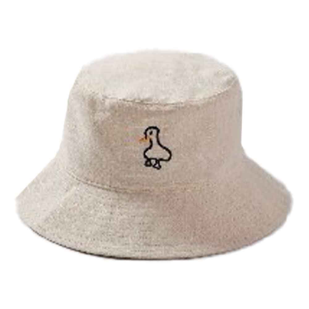 The Girl Cap - Kids Hat - Beige Duck