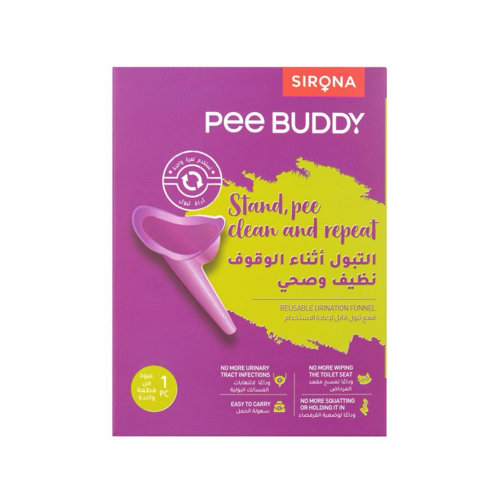 PeeBuddy - Reusable Urination Funnel - 1 pc