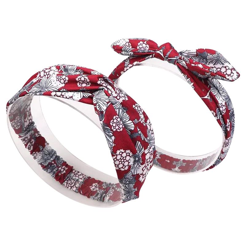 The Girl Cap - Tgc Mom & Me Headbands - Red