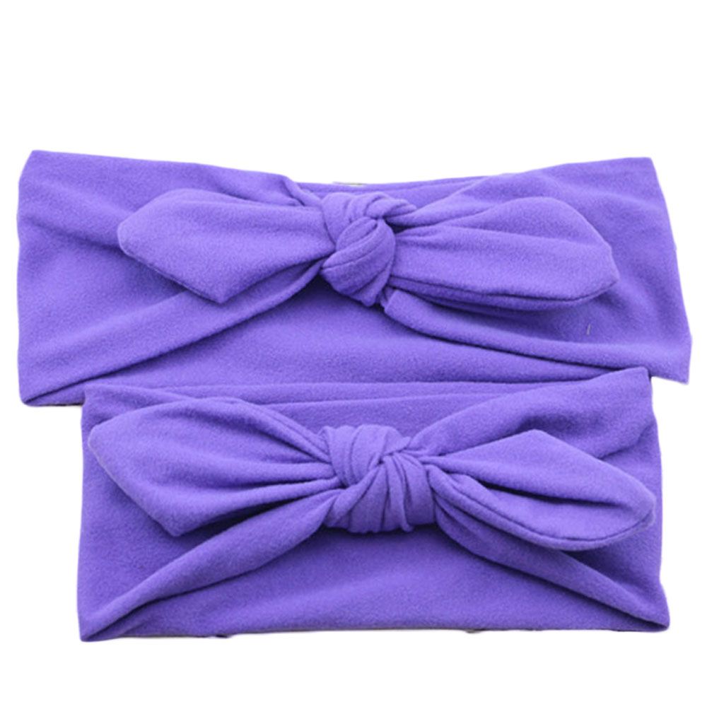 The Girl Cap - Mom & Me Headband - Violet