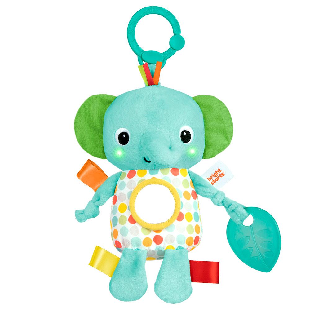 Bright Starts - Huggin Lights Musical Light Up Toy - Elephant