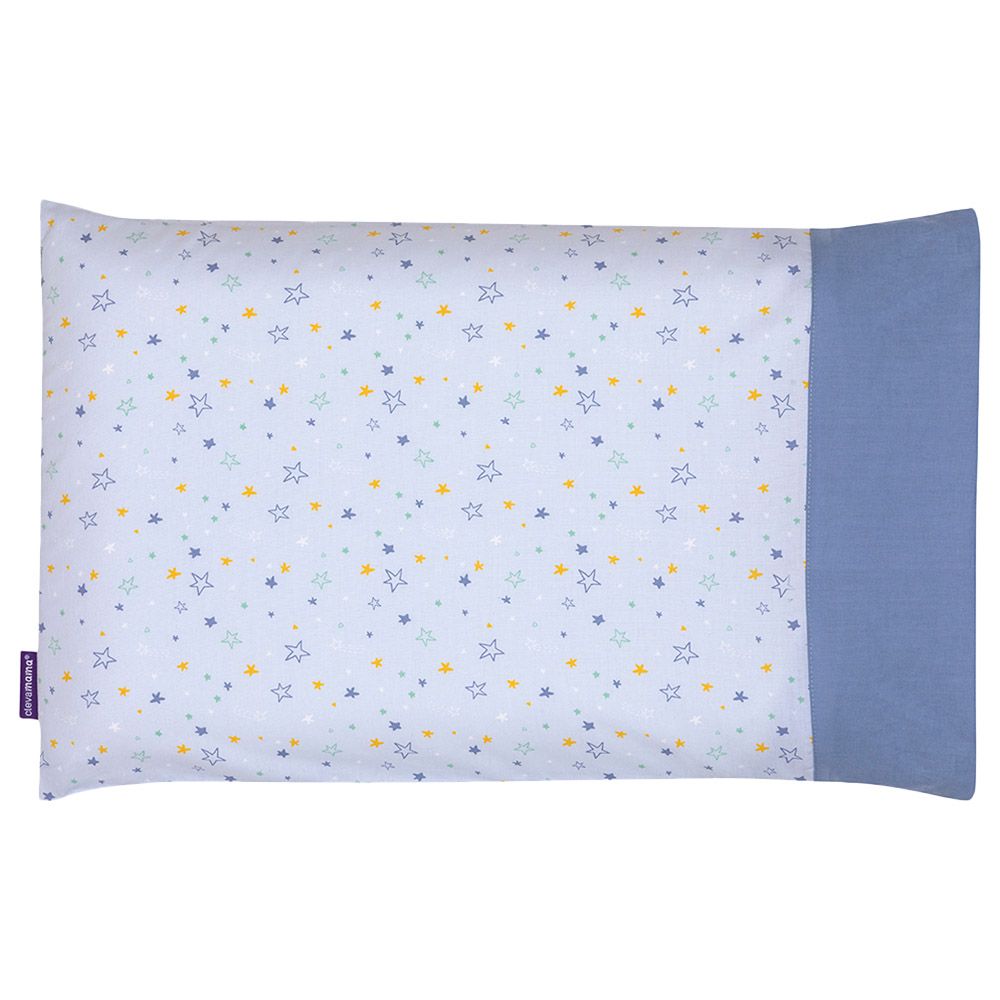 Clevamama - Toddler Pillow Case - Blue