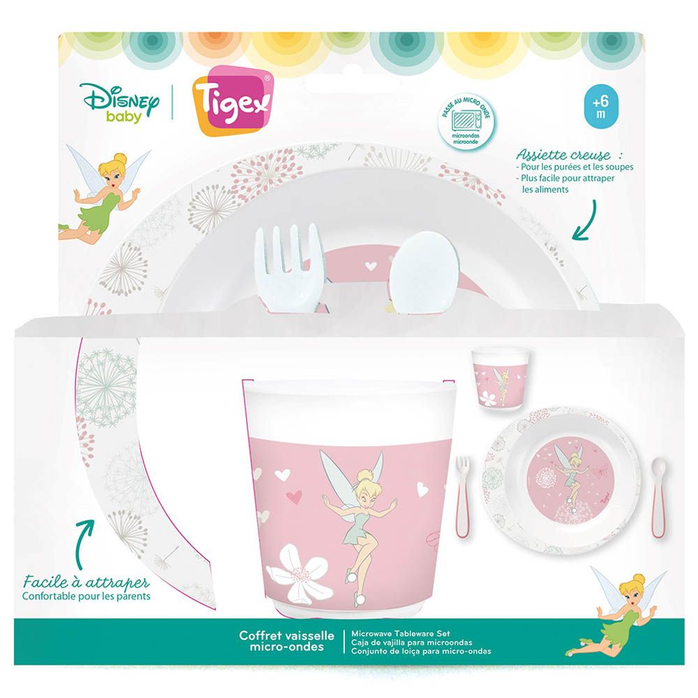 Tigex - Feeding 3pc-Set - Tinkerbell