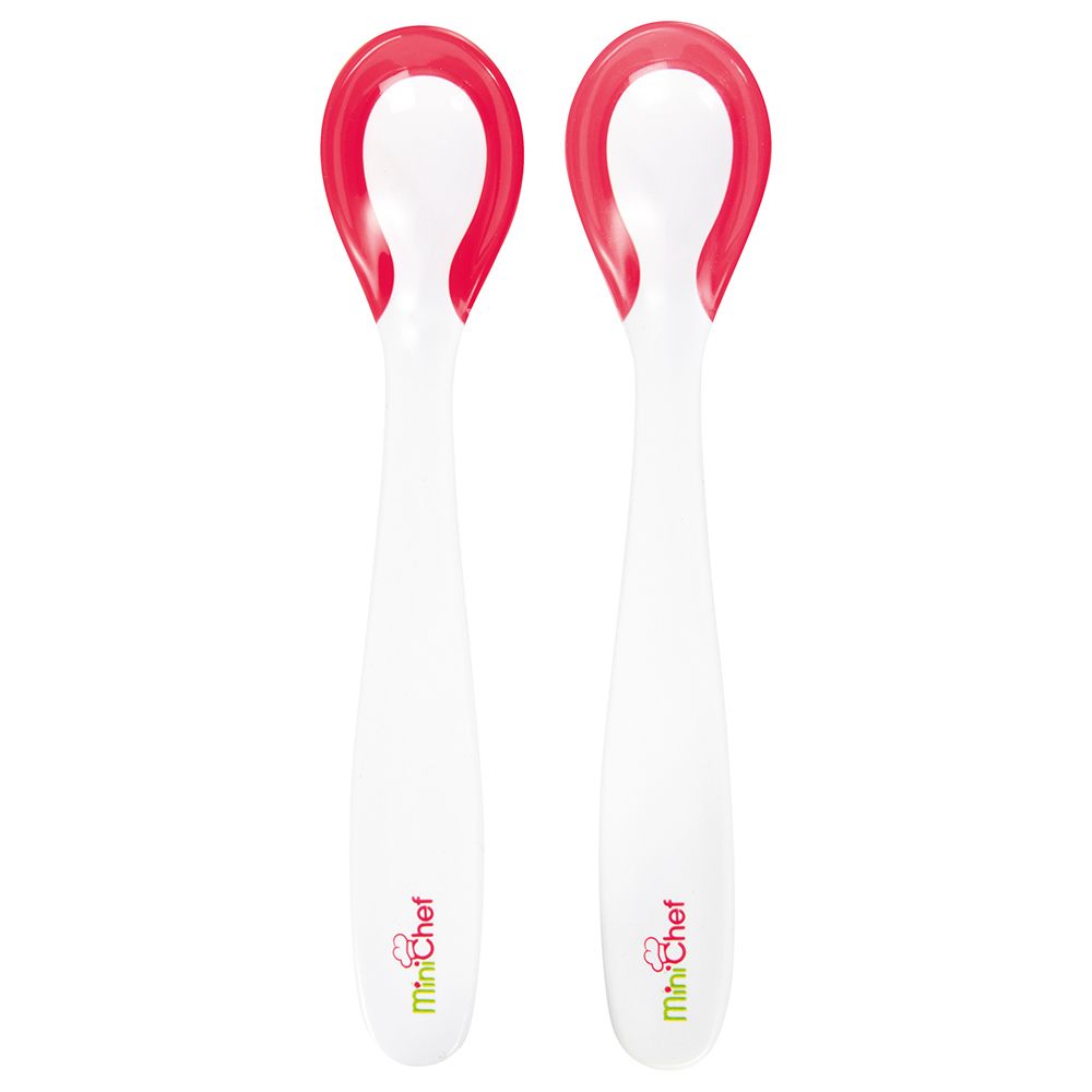 Tigex - Heat Sensitive Spoons - Pack of 2 - White