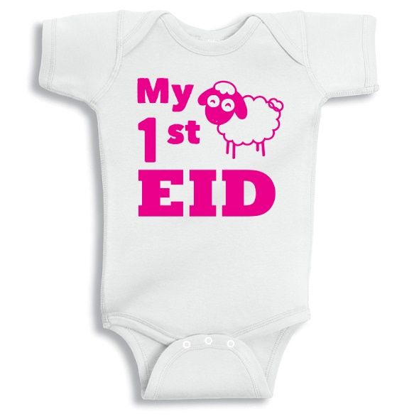 Twinkle Hands - My First Adha Onesie - Pink