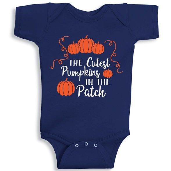 Twinkle Hands - The Cutest Pumpkin, Baby Onesie