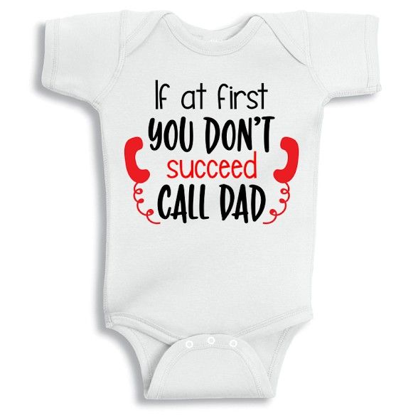 Twinkle Hands - Call Dad Baby Onesie