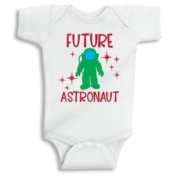 Twinkle Hands - Future Astronaut Baby Onesie