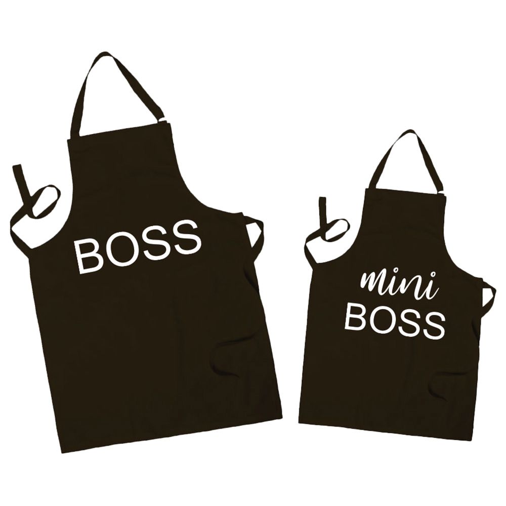 Twinkle Hands - Mommy & Me Matching Apron - Boss Mini Boss