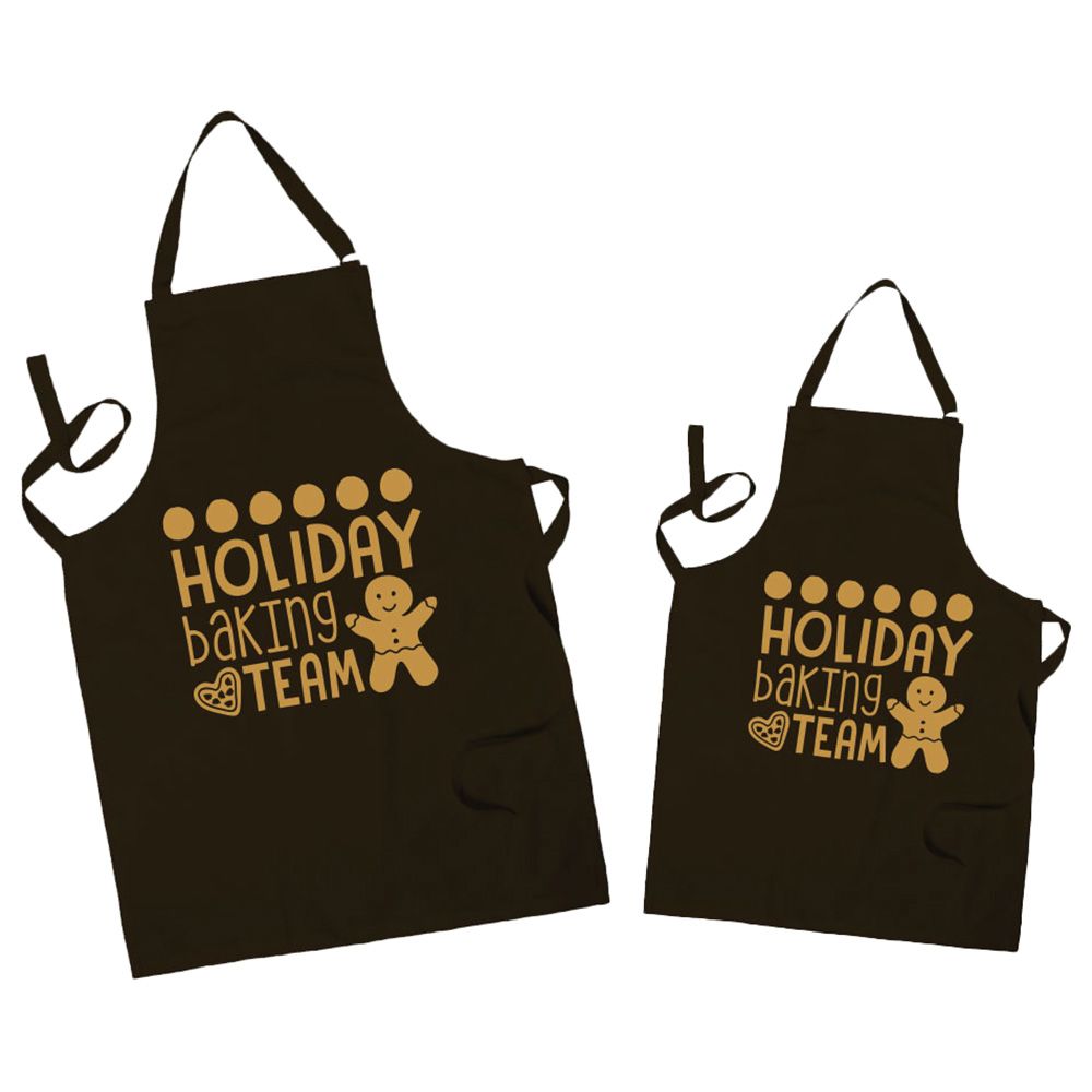 Twinkle Hands - Mommy & Me Apron Xmas - Holiday Baking Team