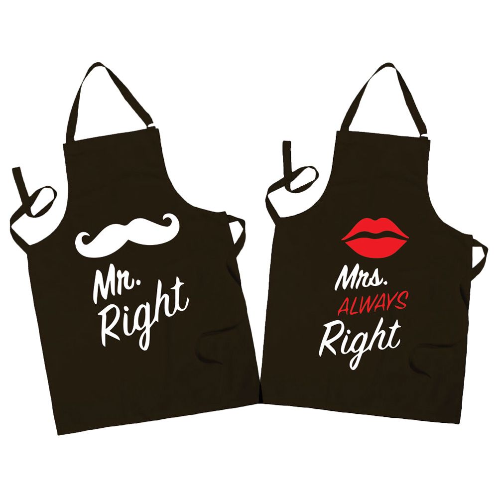 Twinkle Hands - Couple Matching Apron - Mrs Always Right