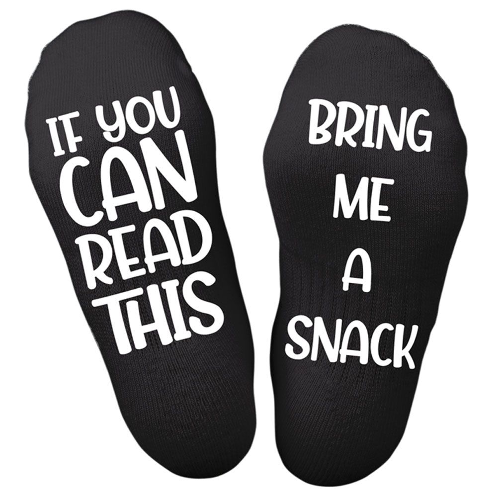 Twinkle Hands - Bring Me A Snack Socks - Black