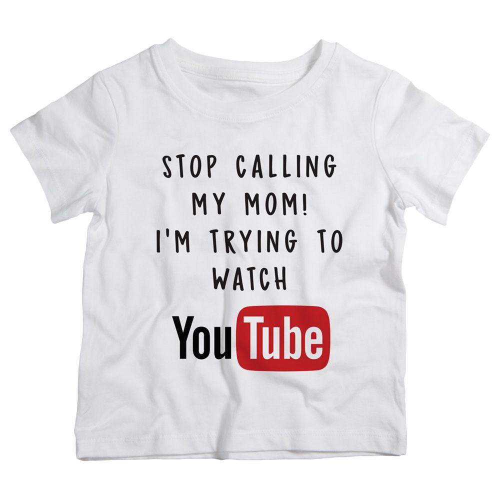 Twinkle Hands - Trying To Watch YouTube T-Shirt - White