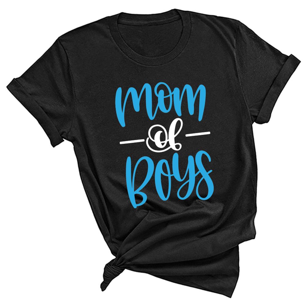 Twinkle Hands - Mom Of Boys T-shirt - Black