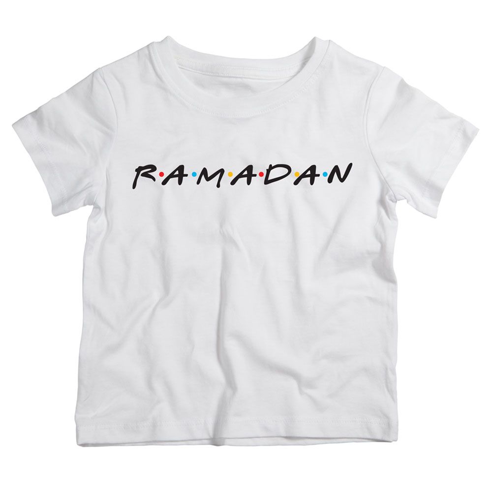 Twinkle Hands - Ramadan Friends T-Shirt - White