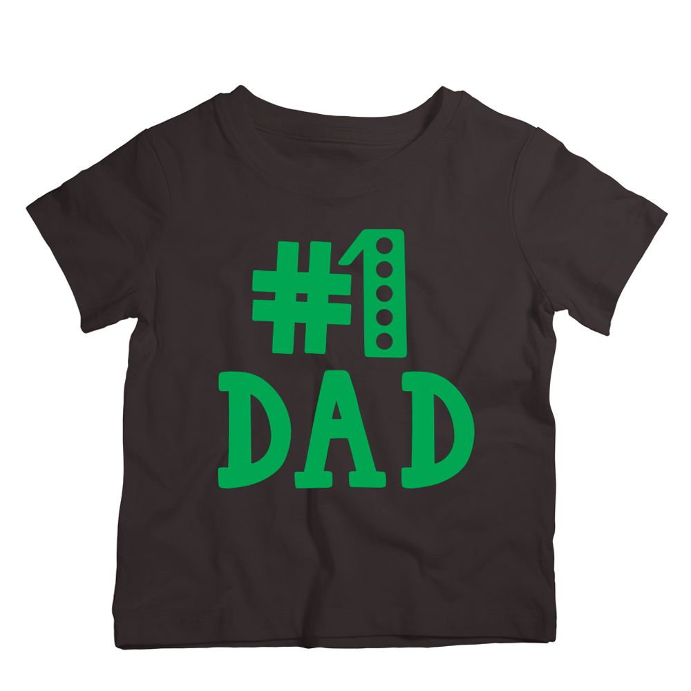 Twinkle Hands - Number 1 Dad T-Shirt - Black